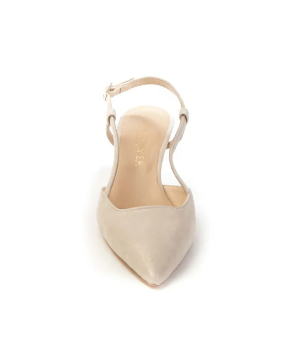 Sara Scheker Slingback 425 Camoscio Laminato Donna