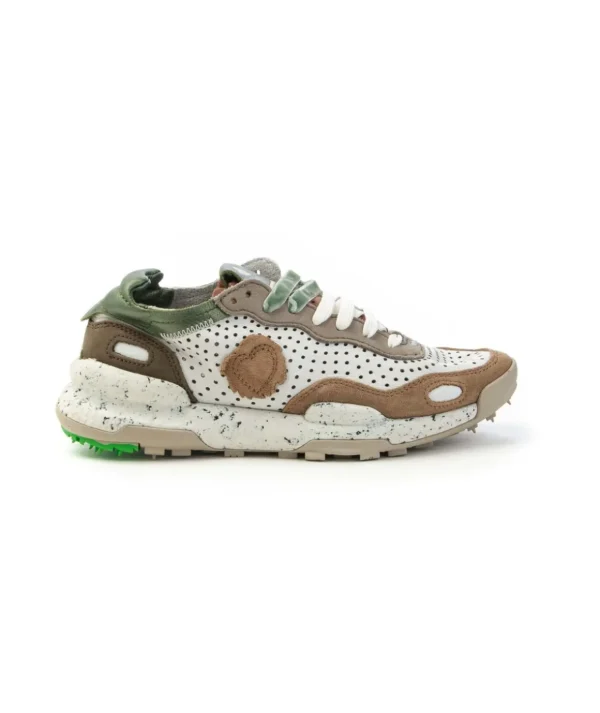 Satorisan Sneaker Donna in pelle laserata 110112a Chacrona