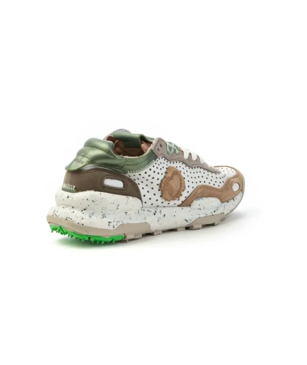 Satorisan Sneaker Donna in pelle laserata 110112a Chacrona