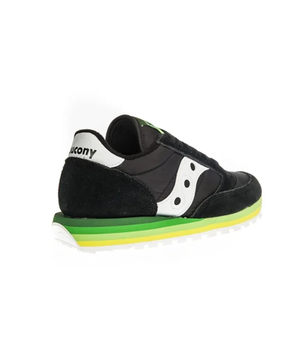 SAUCONY JAZZ RAINBOW SNEAKER BLK/GREEN