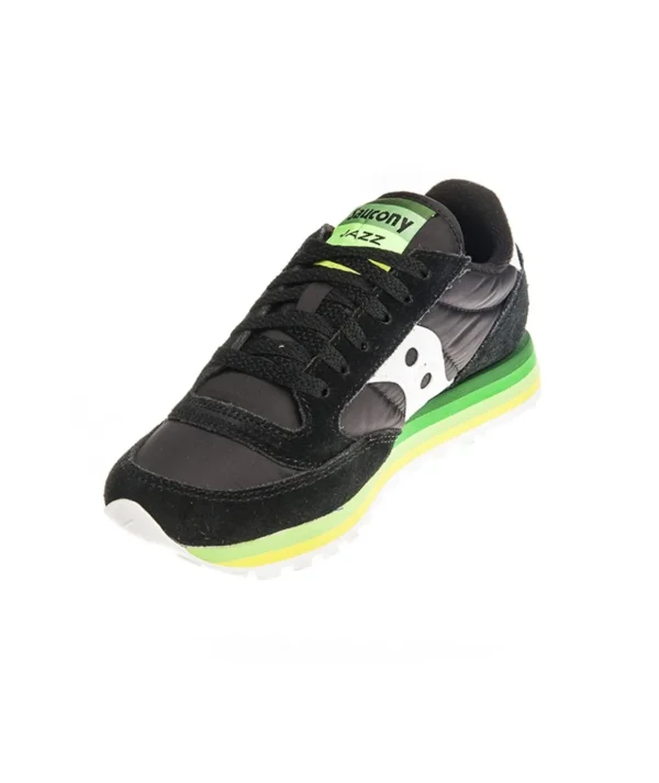 SAUCONY JAZZ RAINBOW SNEAKER BLK/GREEN