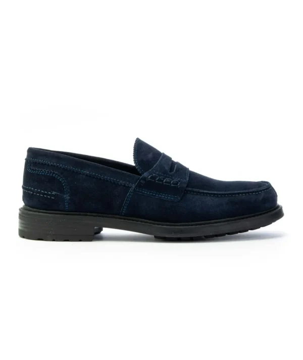 SAXONE MS10S MOCASSINO COLLEGE SUEDE