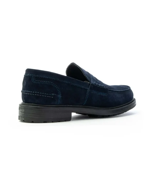SAXONE MS10S MOCASSINO COLLEGE SUEDE