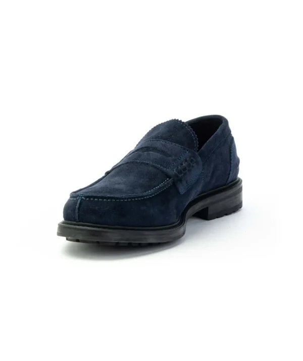 SAXONE MS10S MOCASSINO COLLEGE SUEDE