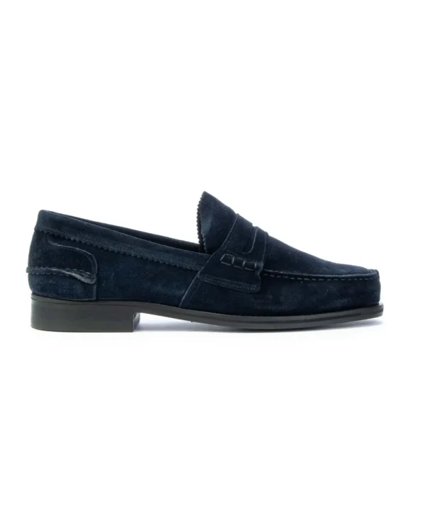 SAXONE 1000S MOCASSINO OXFORD SUEDE