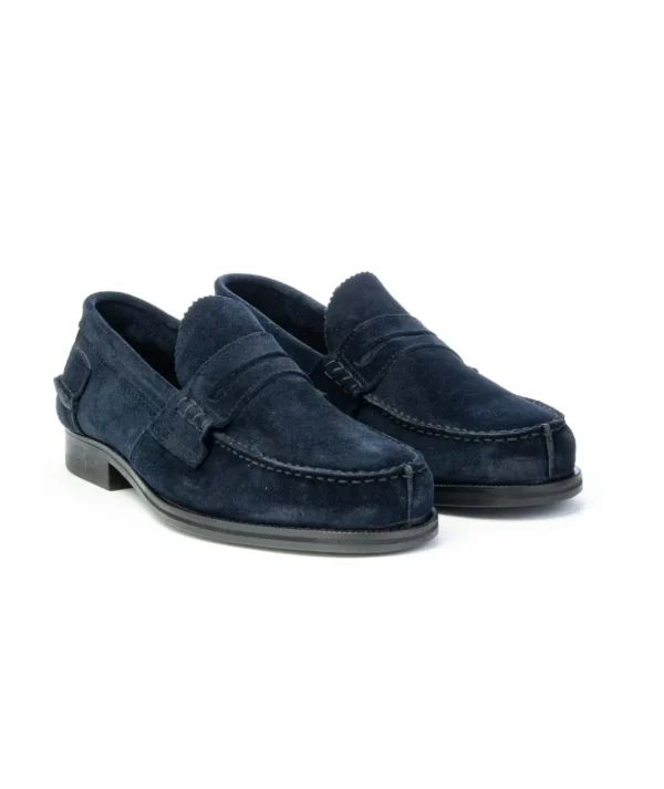 SAXONE 1000S MOCASSINO OXFORD SUEDE