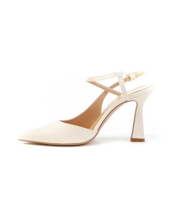Slingback NOAH 410M009 con lacci incrociati e tacco 9 cm Donna
