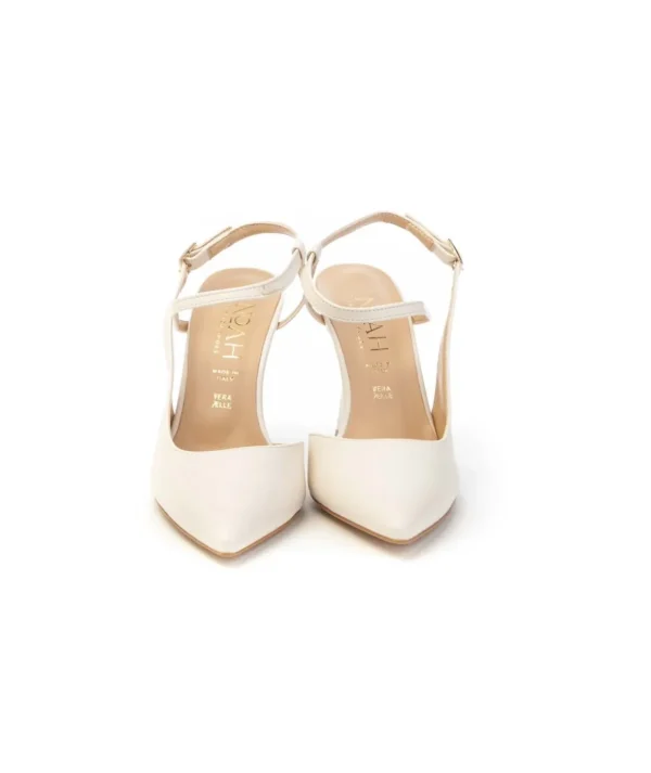 Slingback NOAH 410M009 con lacci incrociati e tacco 9 cm Donna