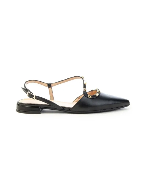 Slingback NOAH 4033Y006 con Borchiette e Tacco 2 cm Donna