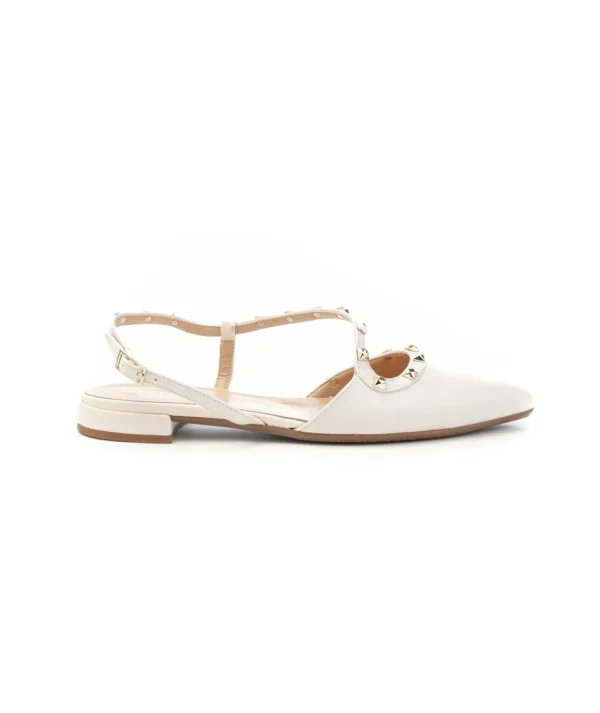 Slingback NOAH 4033Y006 con Borchiette e Tacco 2 cm Donna