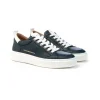 Sneaker ALEXANDER SMITH Bond Man White Blue con tacco basso 3 cm Uomo