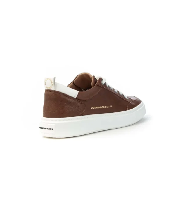 Sneaker ALEXANDER SMITH Bond Man White Blue con tacco basso 3 cm Uomo