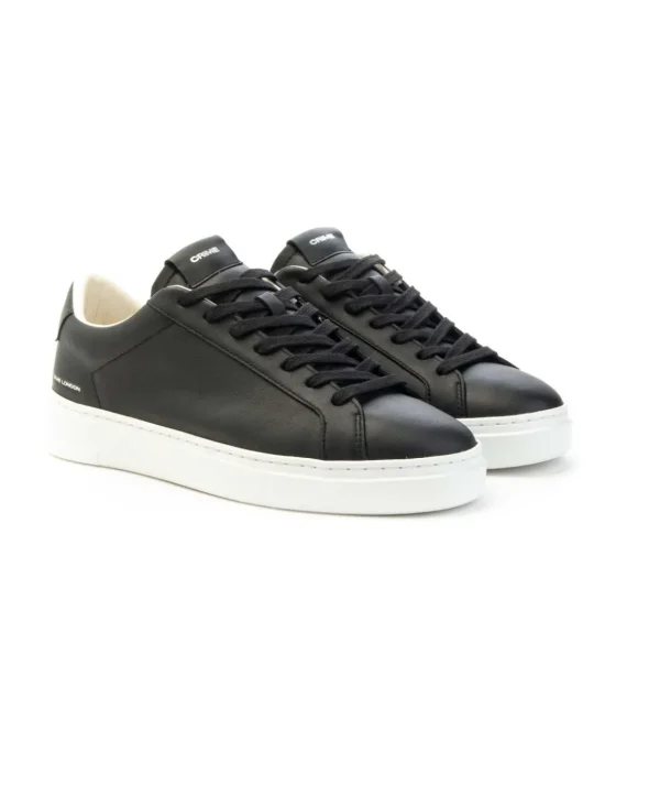 Sneaker CRIME LONDON 13471PP4B in cuoio liscio con logo dorato Uomo