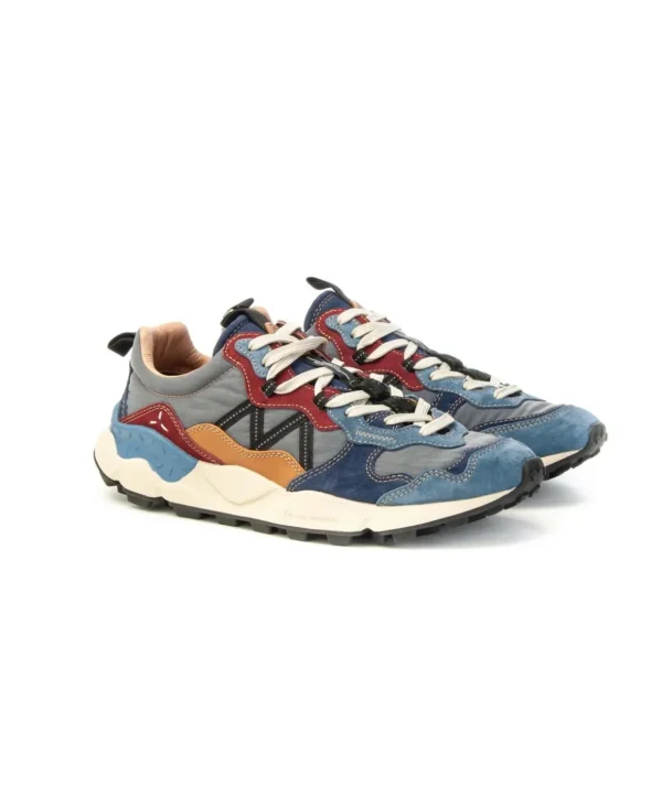 Sneaker Flower Mountain 2018694013c08 Lenzan Man con Lacci