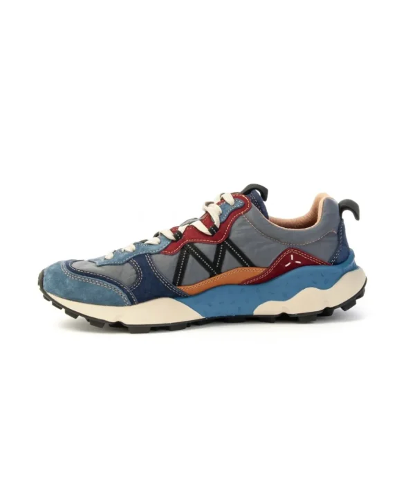 Sneaker Flower Mountain 2018694013c08 Lenzan Man con Lacci
