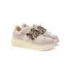 Sneaker Juliette Tosca Blu Sf2401s018 Slip On Fascia Strass