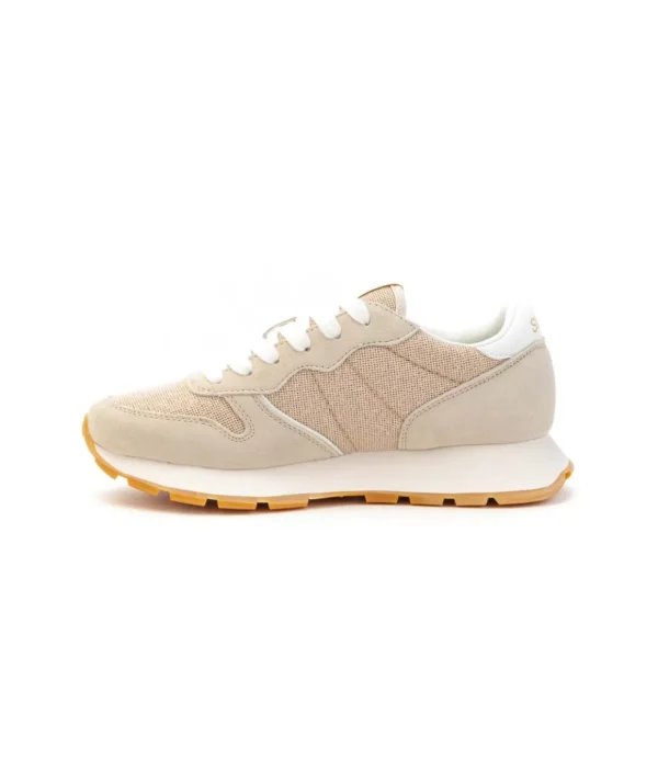 Sneaker SUN68 Ally Glitter Texile con chiusura con laccio Donna