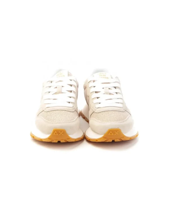 Sneaker SUN68 Ally Glitter Texile con chiusura con laccio Donna
