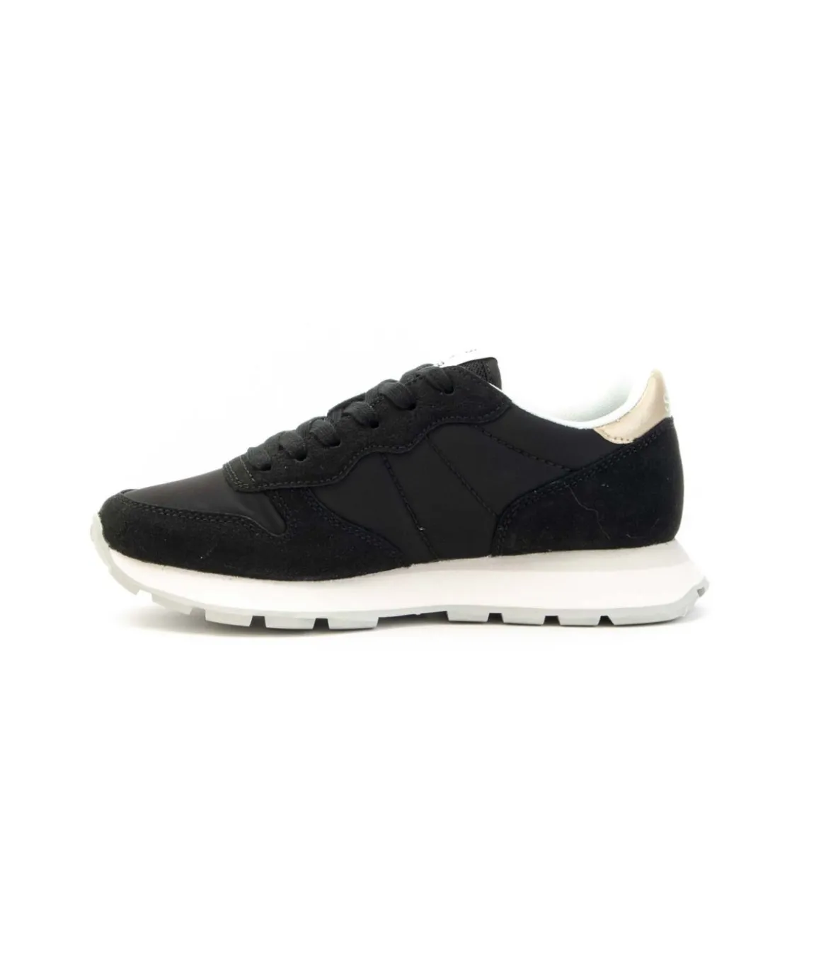 sneaker_sun_ally_gold_sil_3.webp Sneaker SUN68 Ally Gold Silver con doppi lacci Donna