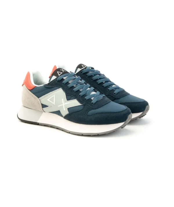Sneaker SUN68 Jaki Solid con collarino imbottito Uomo
