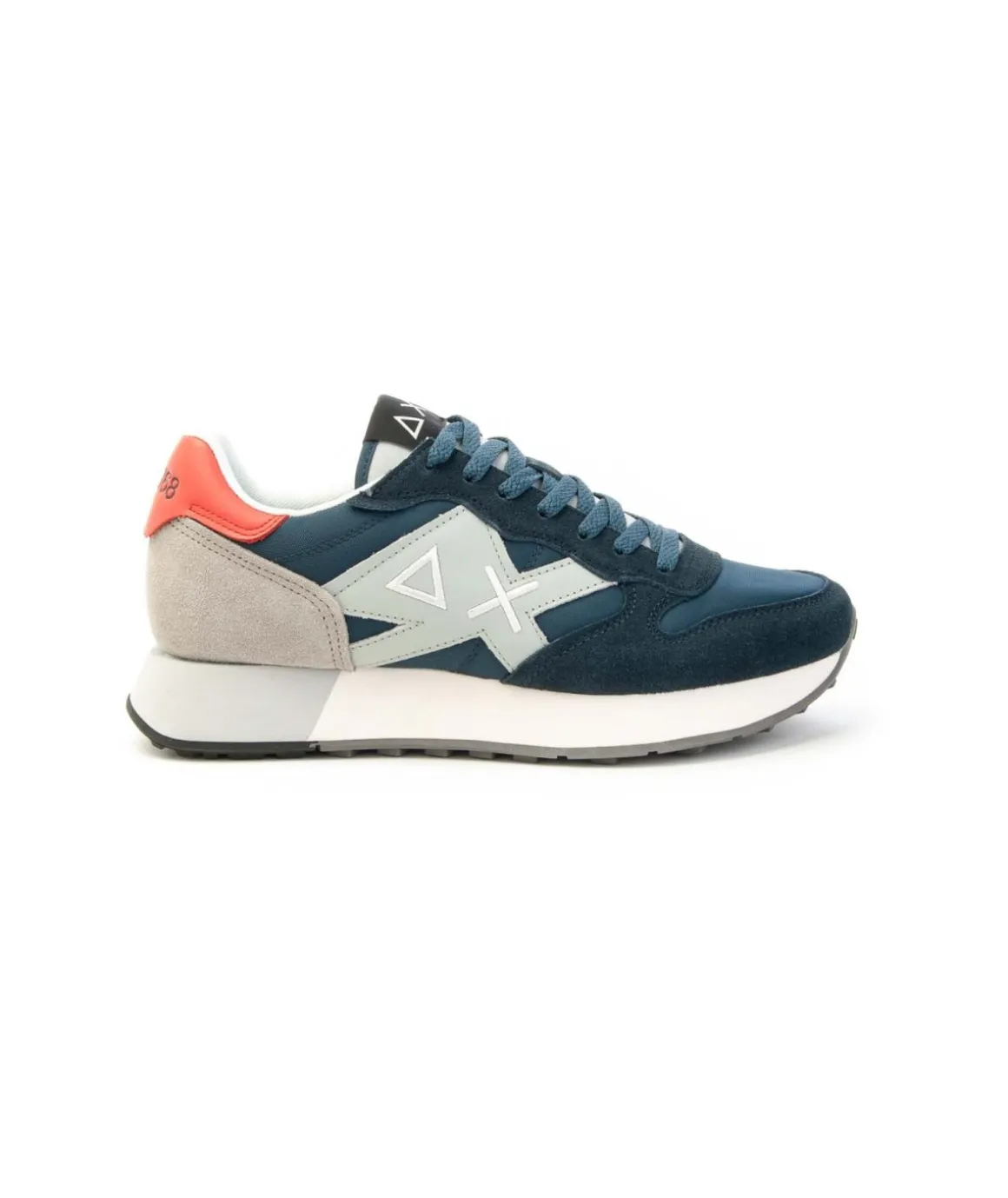 sneaker_sun_jaki_solid_co_1.webp Sneaker SUN68 Jaki Solid con collarino imbottito Uomo