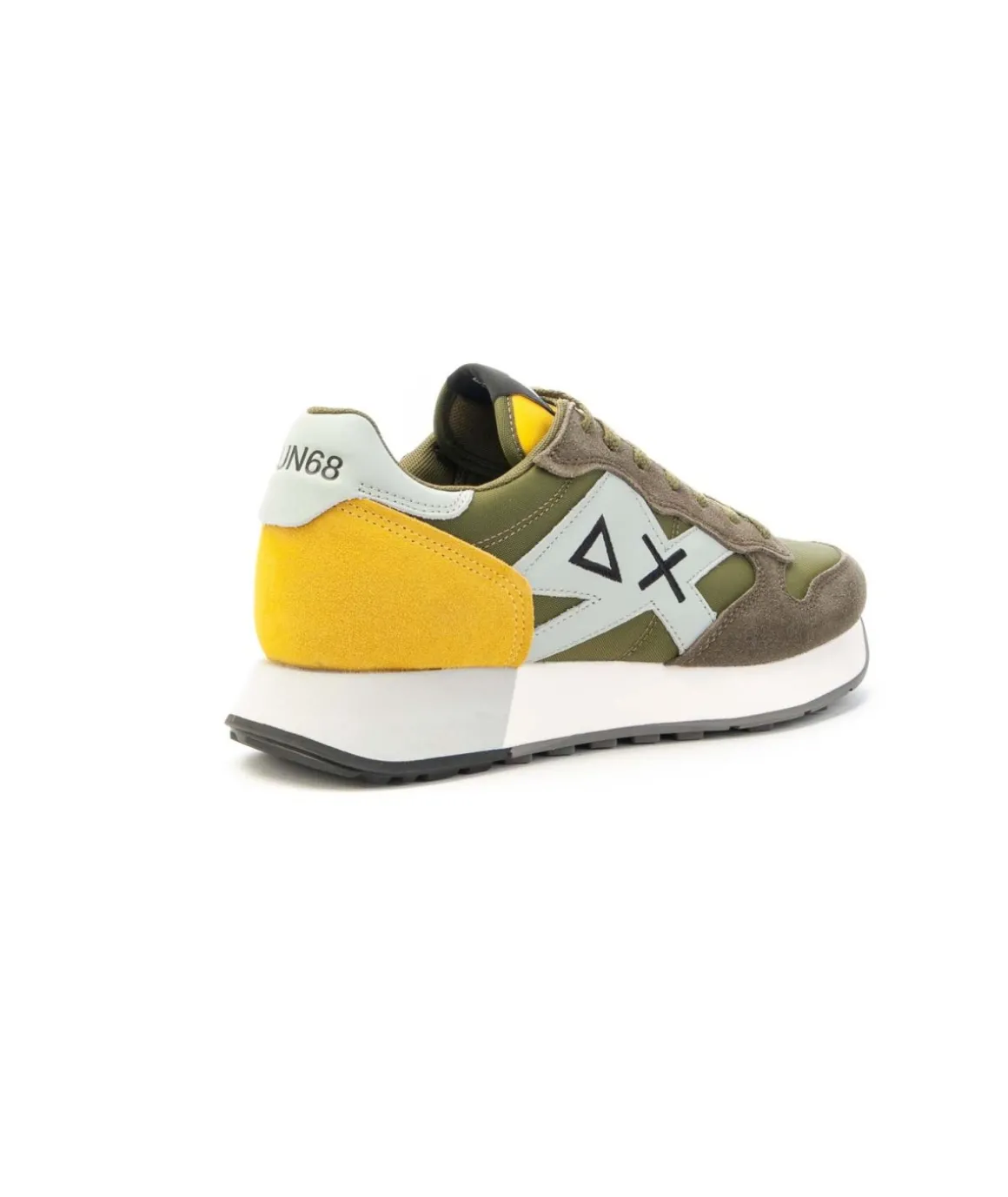 sneaker_sun_jaki_solid_co_2-1.webp Sneaker SUN68 Jaki Solid con collarino imbottito Uomo