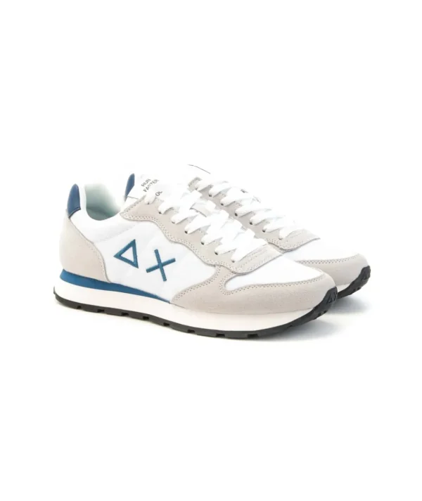 Sneaker SUN68 Tom Solid modello Retro Running con doppi lacci Uomo