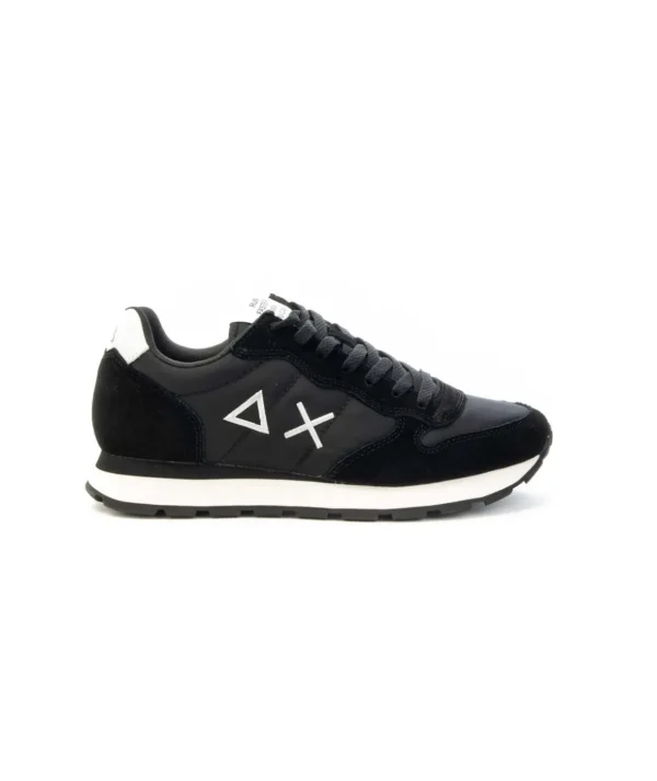 Sneaker SUN68 Tom Solid modello Retro Running con doppi lacci Uomo