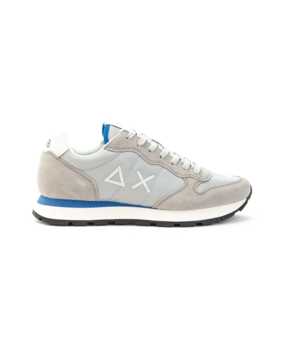 Sneaker SUN68 Tom Solid modello Retro Running con doppi lacci Uomo