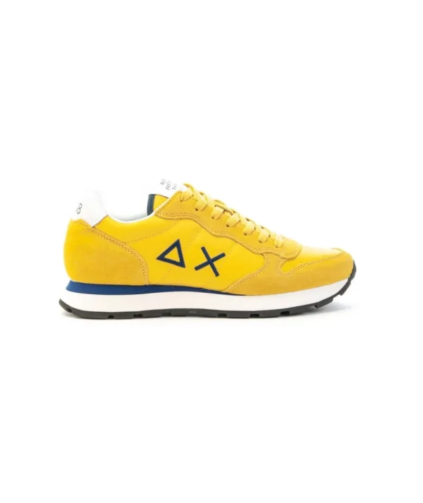 Sneaker SUN68 Tom Solid modello Retro Running con doppi lacci Uomo