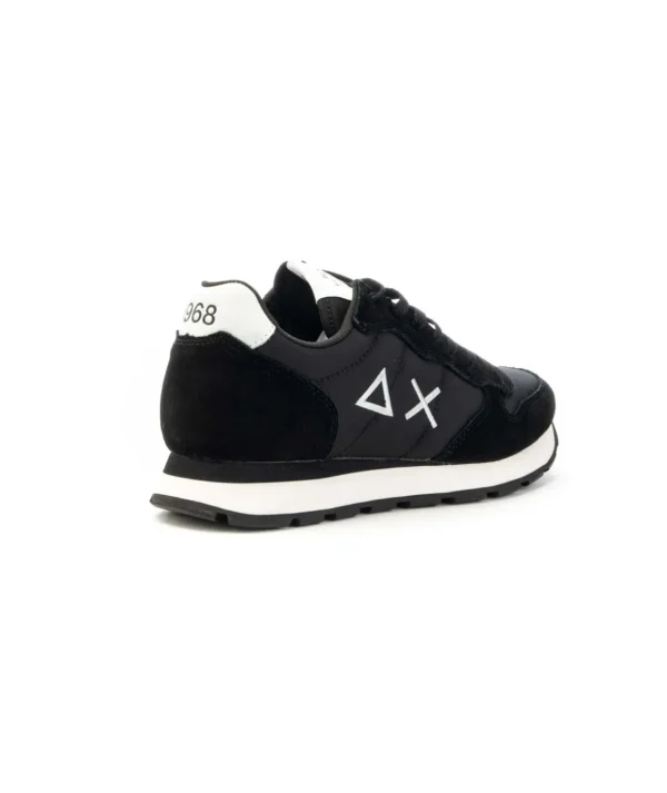 Sneaker SUN68 Tom Solid modello Retro Running con doppi lacci Uomo