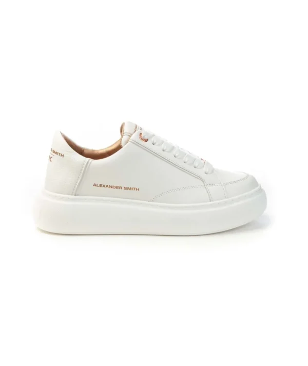 Sneakers Alexander Smith AEBBEGW7397IWT con Platform 4,5 cm Donna