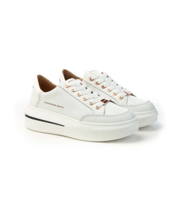 Sneakers ALEXANDER SMITH Lancaster ASBBLSW1804 con lacci Donna