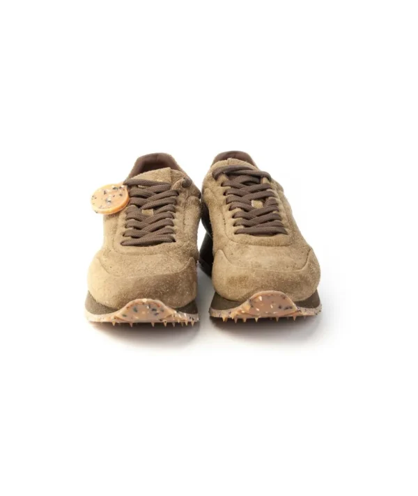 Sneakers Barracuda BU3373A Rocket in camoscio Uomo