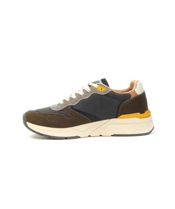 Sneakers Blauer F4RAY02.NUS in pelle con logo laterale Uomo