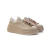 Sneakers GIO+ PIA 246A in pelle malto con dettagli gioiello Donna
