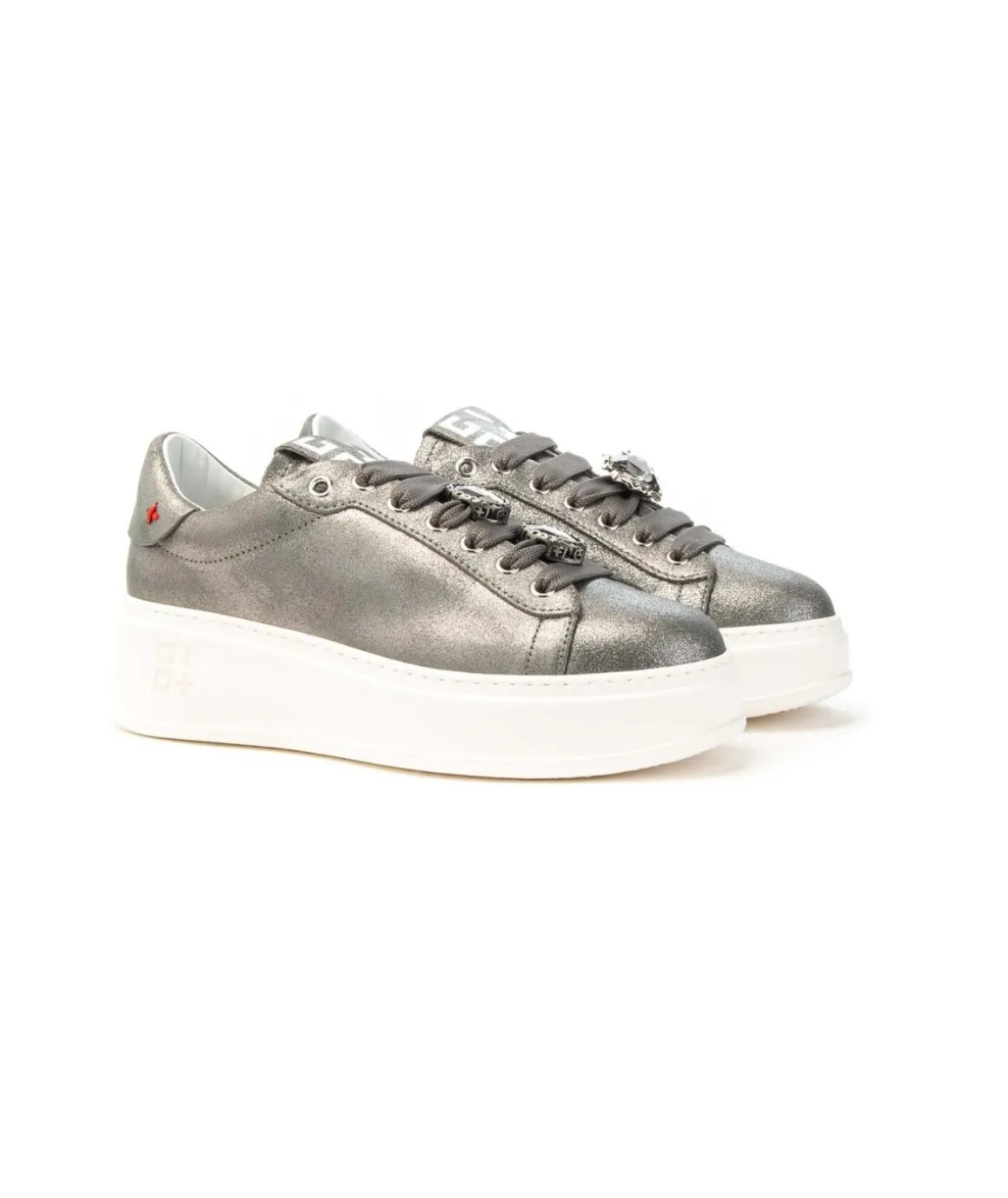 sneakers_gio_pia_a_in_pel_0.webp Sneakers GIO+ PIA 238A in pelle argento con dettagli decorativi Donna