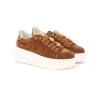 Sneakers Gio+ ROSA11 in camoscio Donna