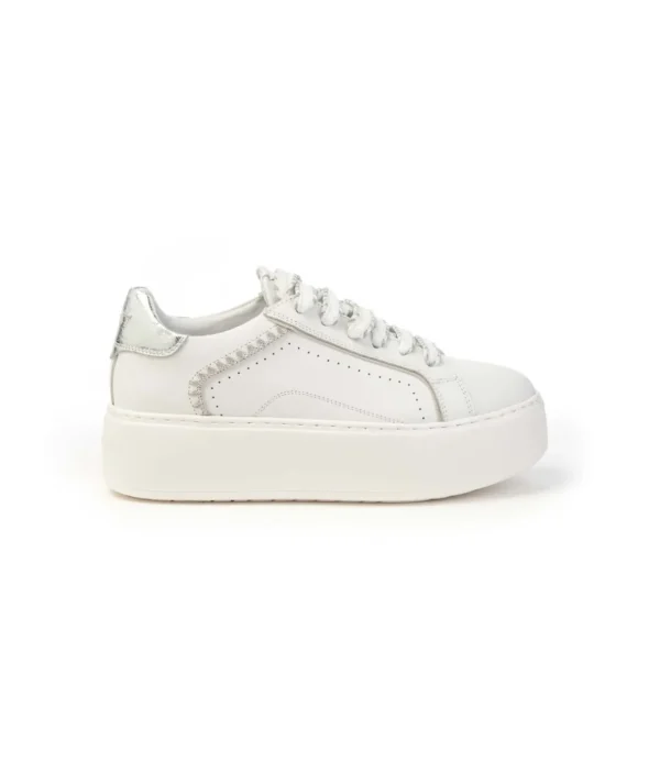 Sneakers JANET & JANET J-002 Milano con Zeppa Donna
