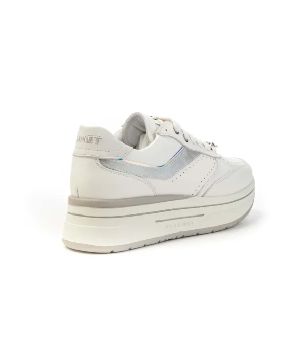 Sneakers JANET & JANET J020 VENEZIA con Zeppa e Accenti Metallici Donna