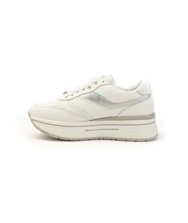 Sneakers JANET & JANET J020 VENEZIA con Zeppa e Accenti Metallici Donna
