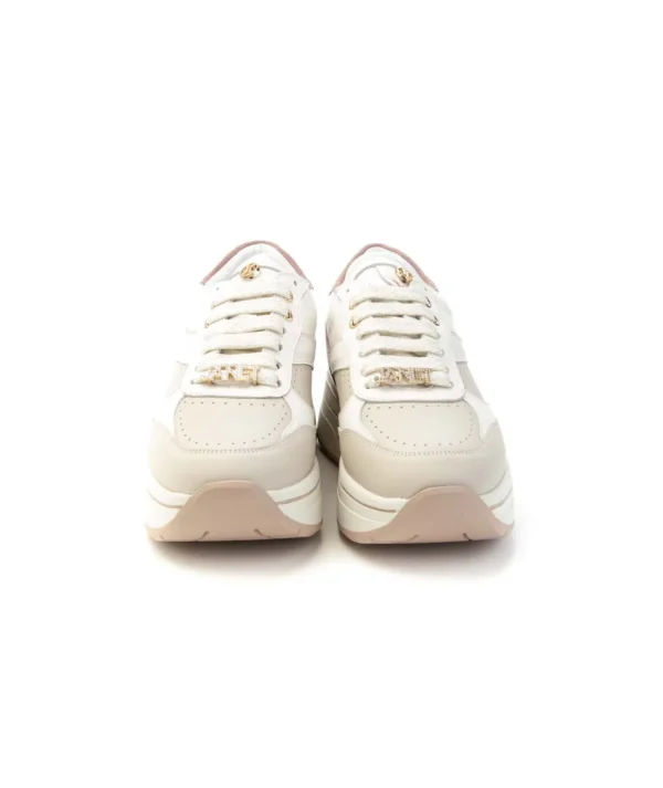 Sneakers JANET & JANET J020 VENEZIA con Zeppa e Accenti Metallici Donna