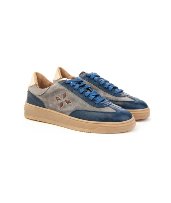 Sneakers Old Locker LORENZO M in camoscio Uomo