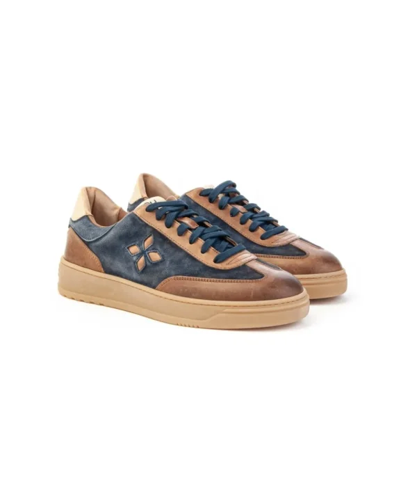 Sneakers Old Locker LORENZO M in camoscio Uomo