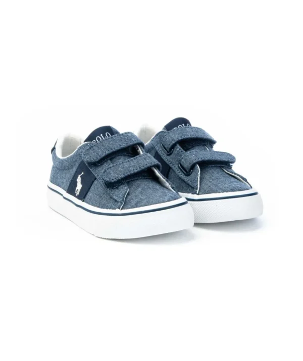 Sneakers POLO RAPLPH 103410 con chiusura a strappo Junior