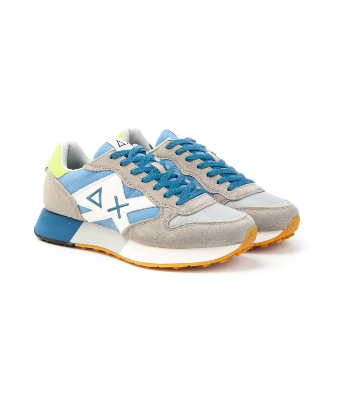 sneakers_sun_jaki__bicolo_0-1.webp Sneakers SUN68 Jaki 2.0 Bicolor con suola 3,5 cm Uomo