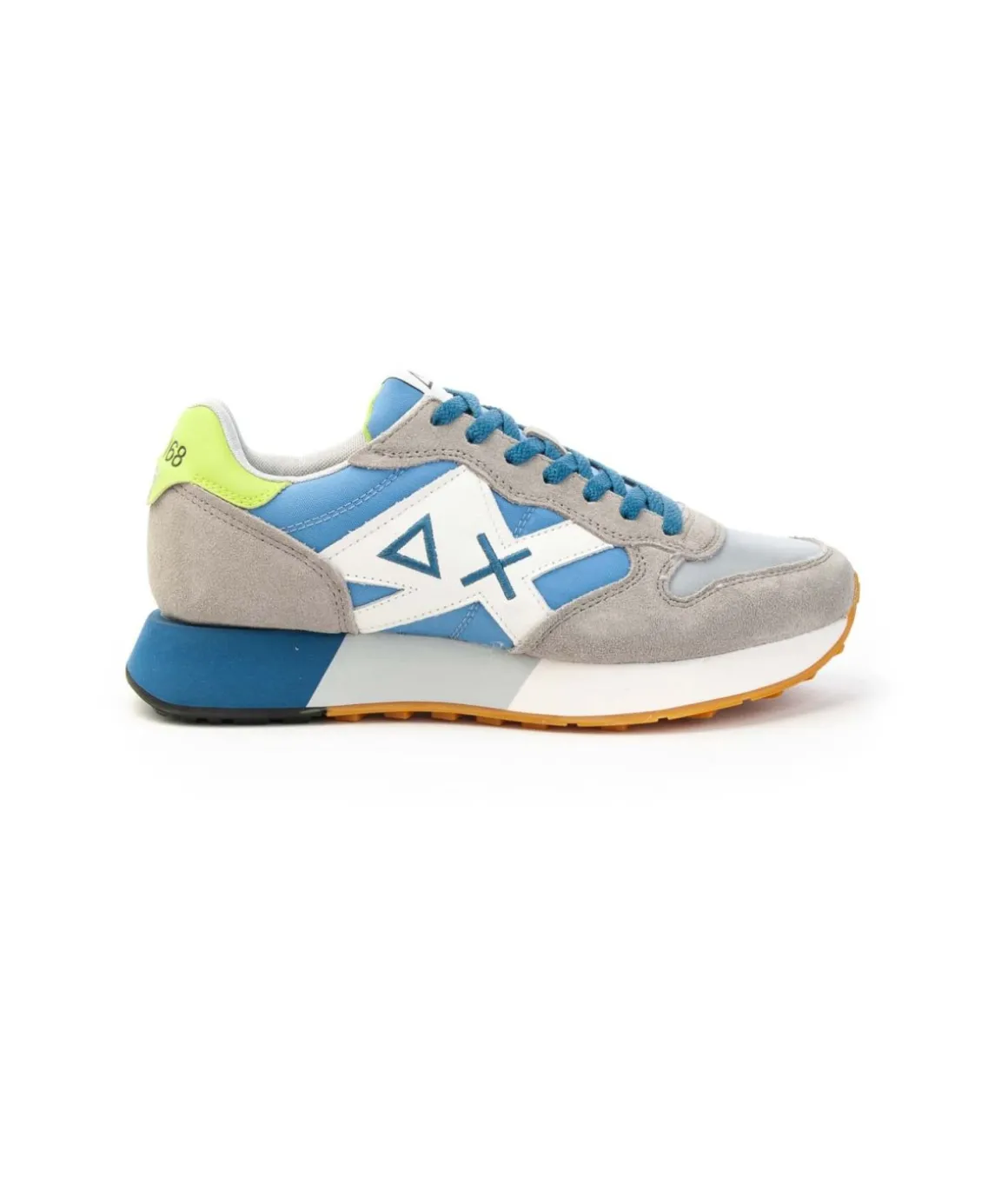 sneakers_sun_jaki__bicolo_1-1.webp Sneakers SUN68 Jaki 2.0 Bicolor con suola 3,5 cm Uomo