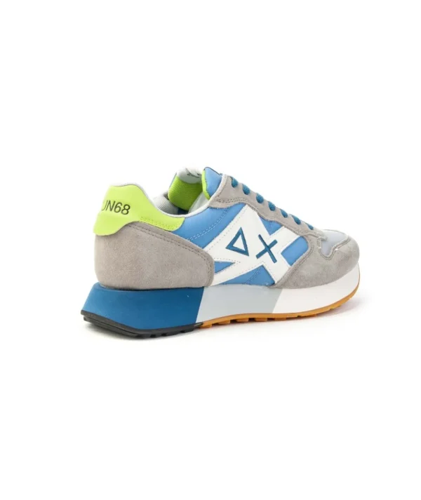 Sneakers SUN68 Jaki 2.0 Bicolor con suola 3,5 cm Uomo