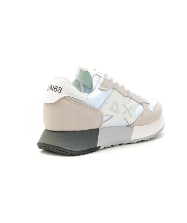 Sneakers SUN68 Jaki 2.0 Bicolor con suola 3,5 cm Uomo