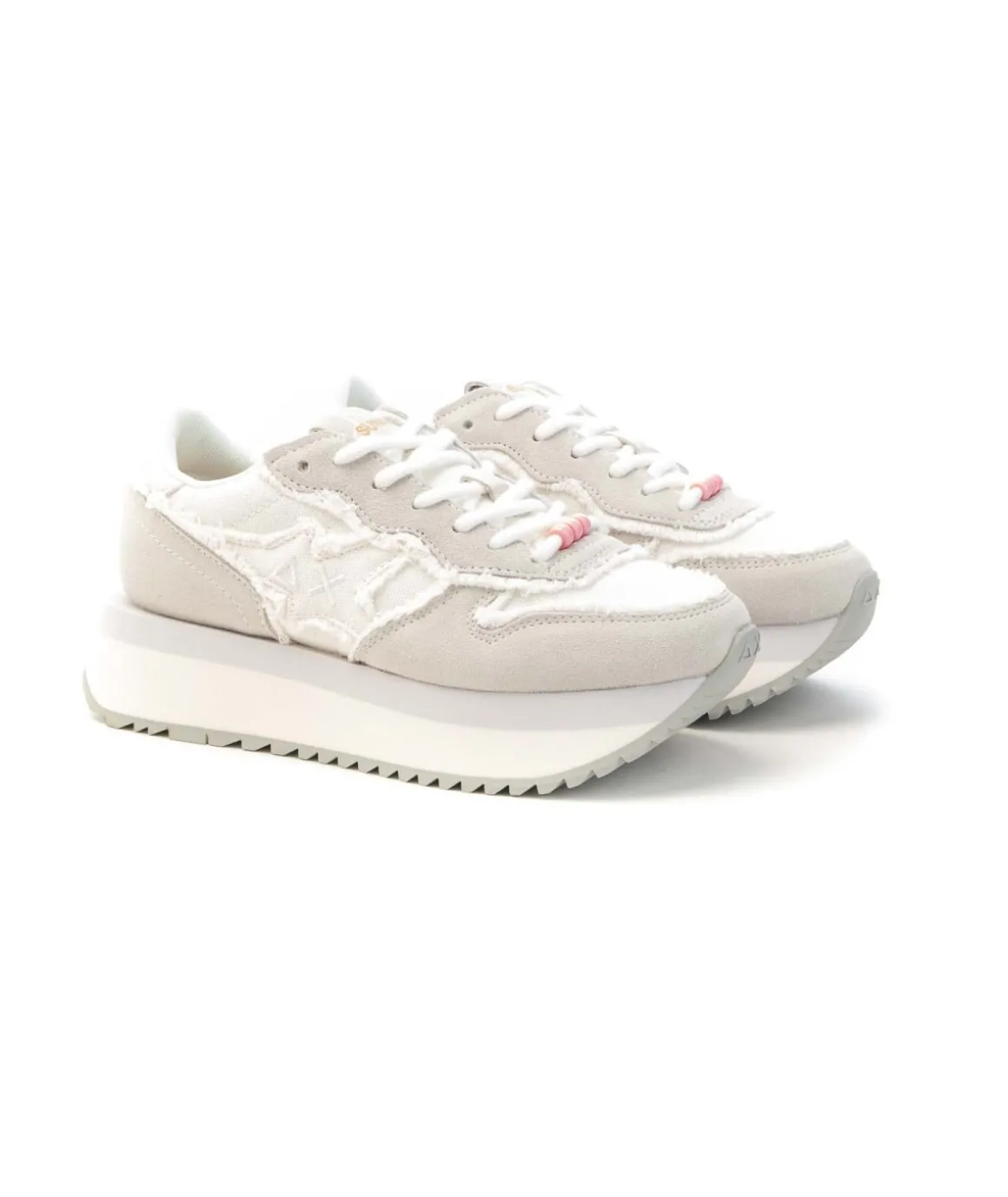 sneakers_sun_stargirl_z_c_0.webp Sneakers SUN68 Stargirl Z35216 con fodera in teddy e suola platform Donna